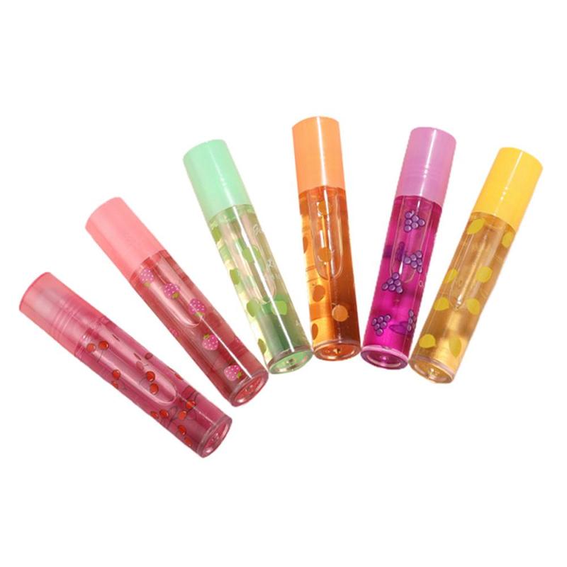 Roll-on fruit-infused lip oil, glossy lip gloss, clear lip tint, colorless lip color, moisturizing and nourishing.